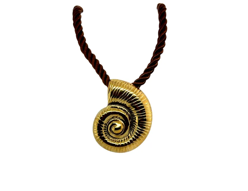 Sea Echo Necklace - Brown sold by Love Ellison