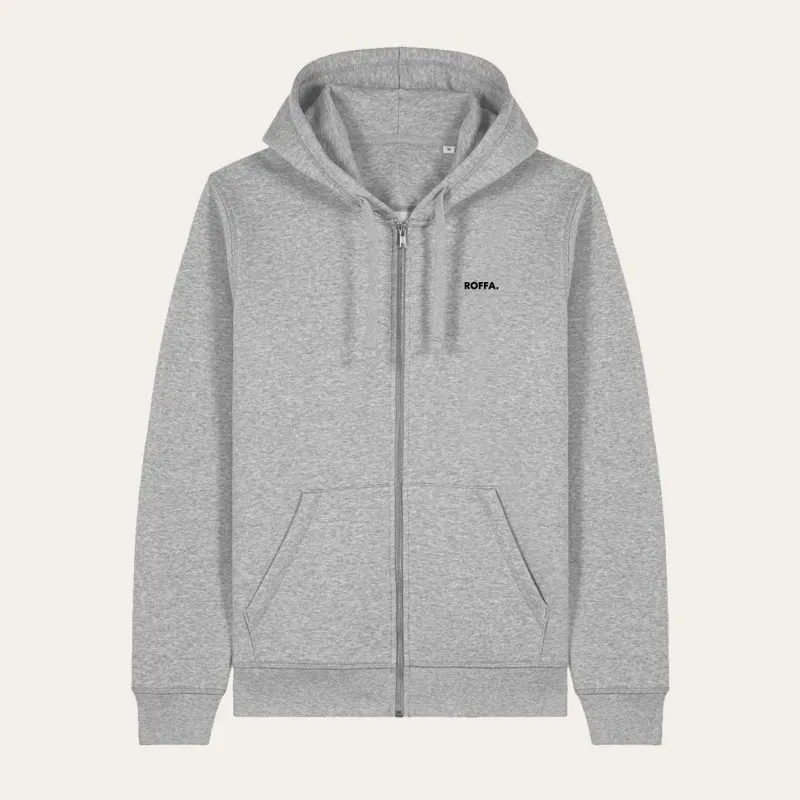 ROFFA. heavy vest classic - geborduurd - 100% organisch katoen sold by Rotterdam Brands