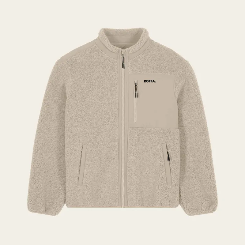 ROFFA. sherpa jacket sold by Rotterdam Brands