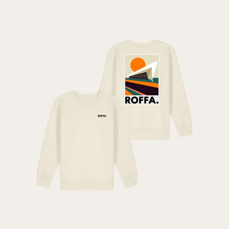 ROFFA. kinder sweater - de Kapsalon - 100% organisch katoen sold by Rotterdam Brands