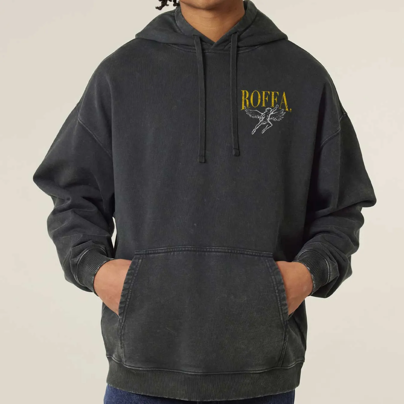 ROFFA. washed oversized hoodie - Thuishaven sold by Rotterdam Brands product image thumbnail 3