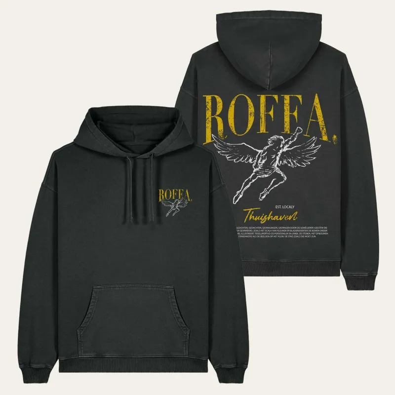 ROFFA. washed oversized hoodie - Thuishaven made by Rotterdam Brands