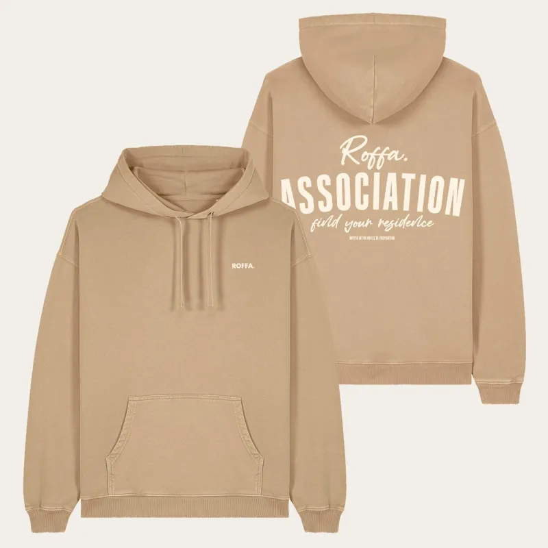 ROFFA. washed oversized hoodie - Association sold by Rotterdam Brands