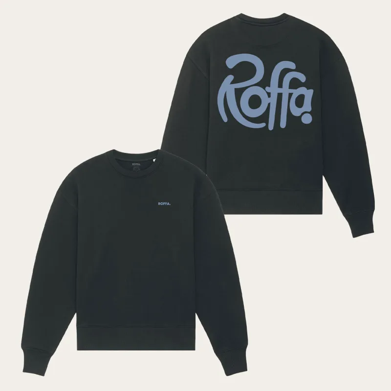 ROFFA. heavy sweater oversized - City Blue - 100% organisch katoen sold by Rotterdam Brands