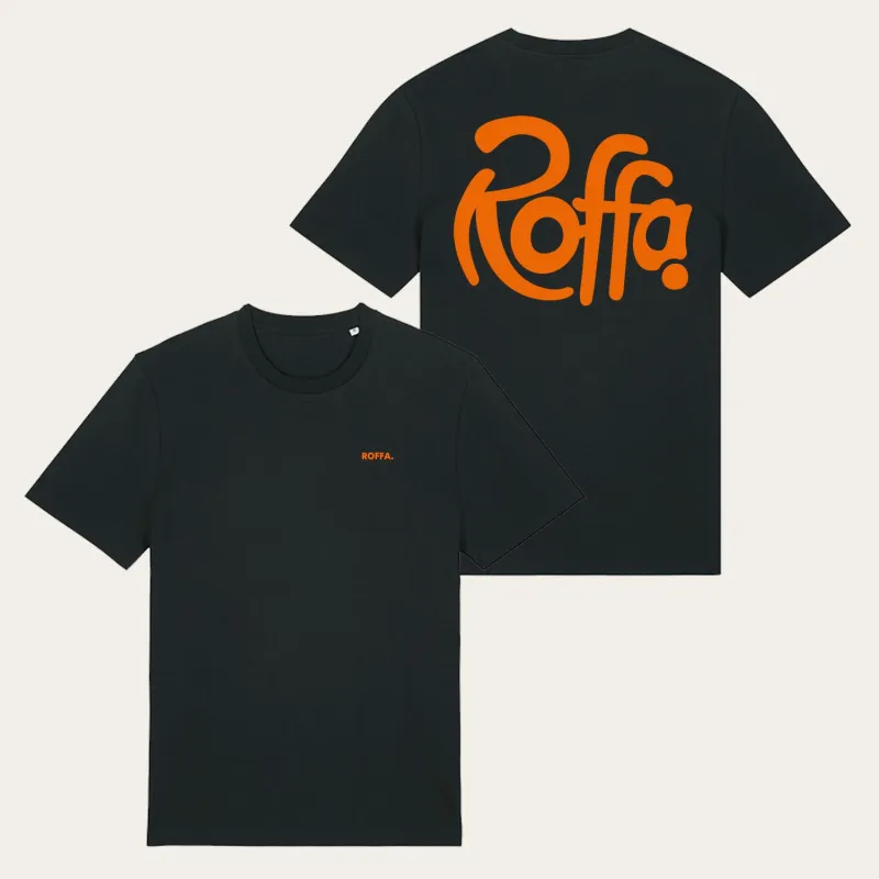 ROFFA. t-shirt regular fit - City Orange - 100% organisch katoen sold by Rotterdam Brands