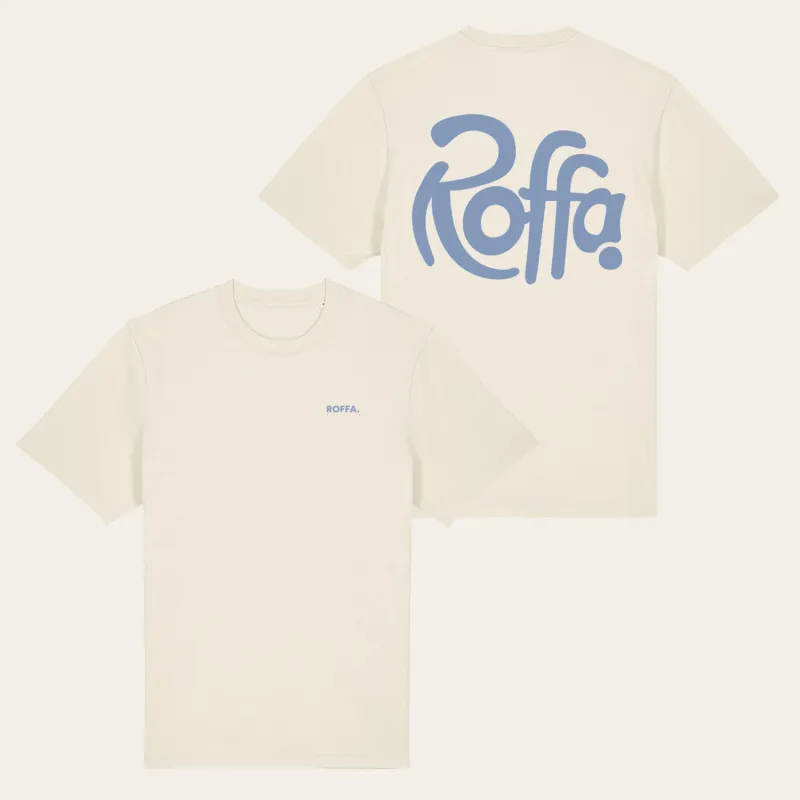ROFFA. heavy t-shirt oversized - City Blue - 100% organisch katoen sold by Rotterdam Brands