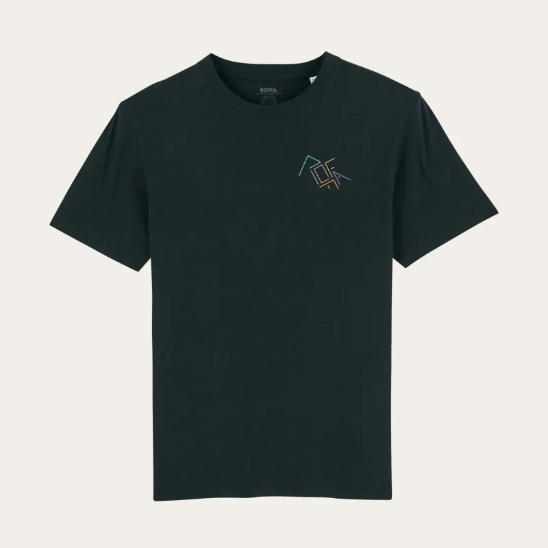 ROFFA. t-shirt regular - 100% organisch katoen - multi kleur sold by Rotterdam Brands