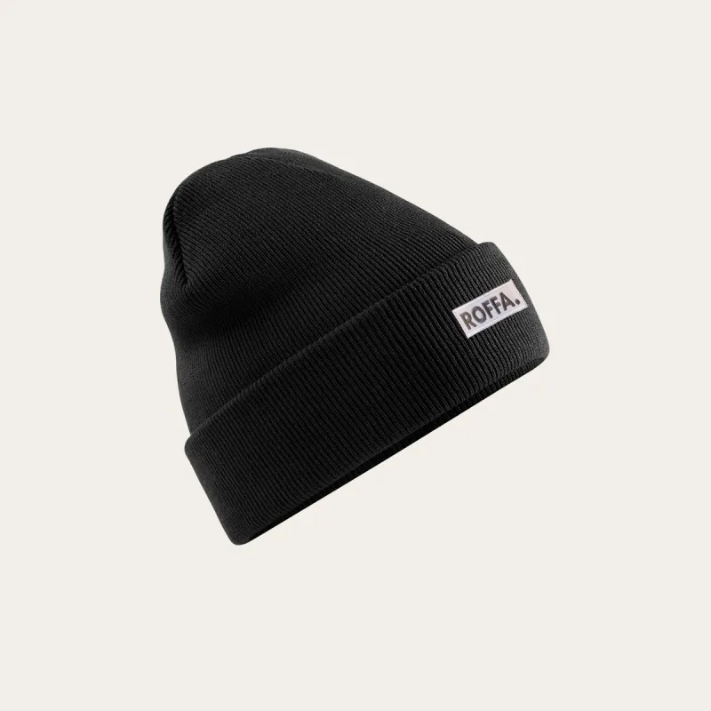 ROFFA. beanie onesize - borduur badge made by Rotterdam Brands