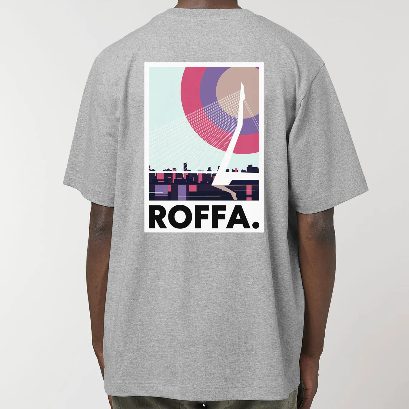 ROFFA. heavy t-shirt oversized - de Zwaan - 100% organisch katoen sold by Rotterdam Brands product image thumbnail 5