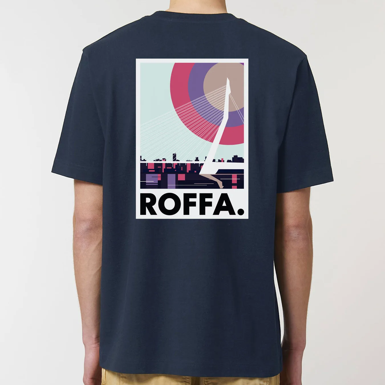 ROFFA. heavy t-shirt oversized - de Zwaan - 100% organisch katoen sold by Rotterdam Brands product image thumbnail 2