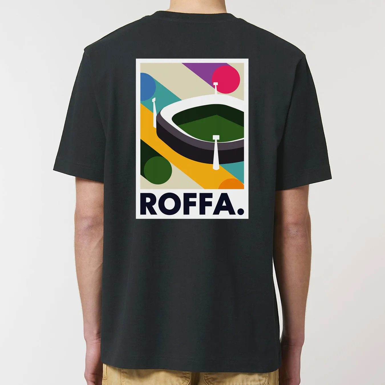 ROFFA. heavy t-shirt oversized - de Kuip - 100% organisch katoen sold by Rotterdam Brands product image thumbnail 2