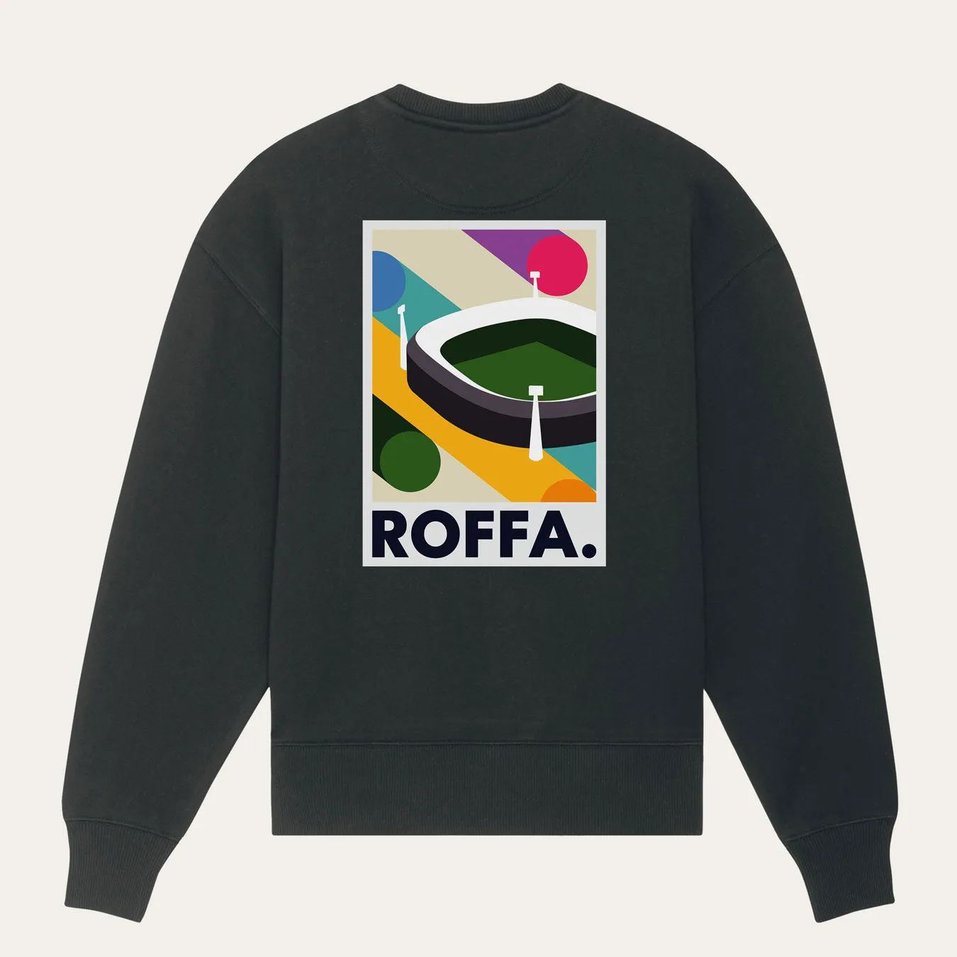 ROFFA. heavy sweater oversized - de Kuip - 100% organisch katoen sold by Rotterdam Brands product image thumbnail 3