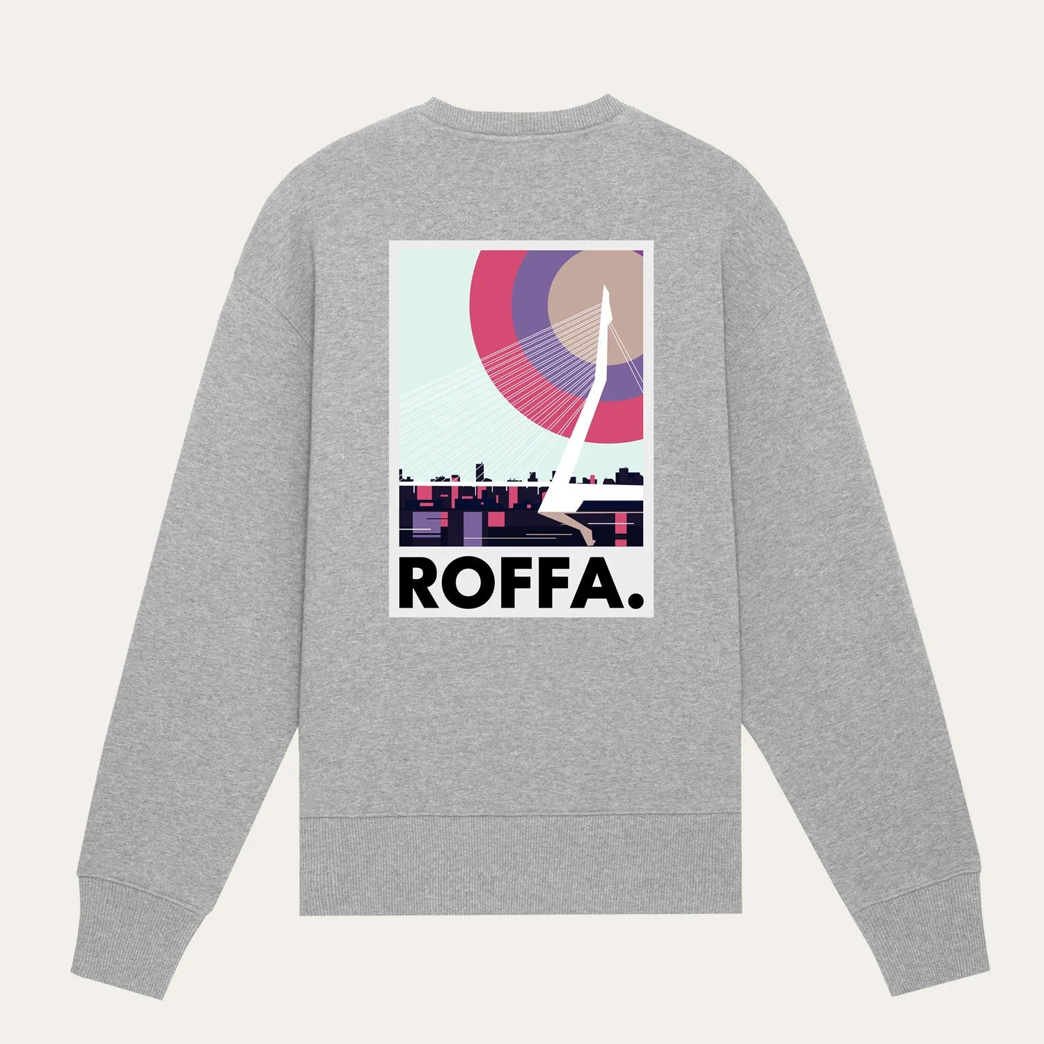 ROFFA. heavy sweater oversized - de Zwaan - 100% organisch katoen sold by Rotterdam Brands product image thumbnail 3