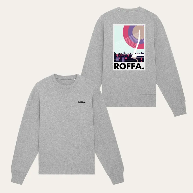 ROFFA. heavy sweater oversized - de Zwaan - 100% organisch katoen sold by Rotterdam Brands