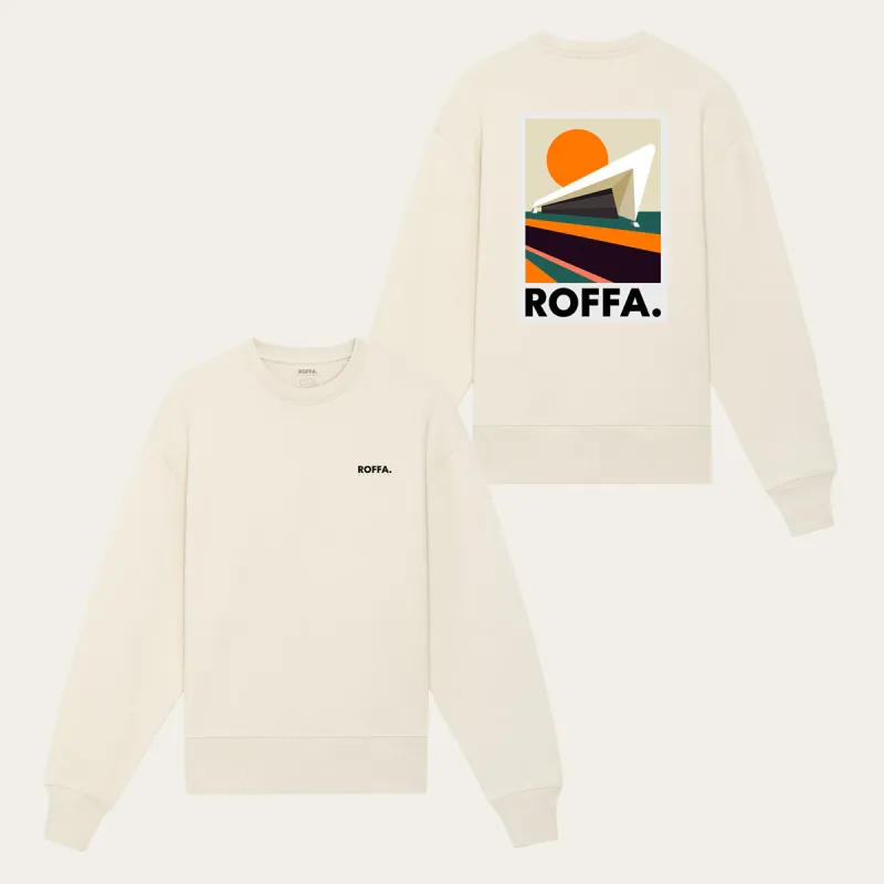 ROFFA. heavy sweater oversized - de Kapsalon - 100% organisch katoen sold by Rotterdam Brands