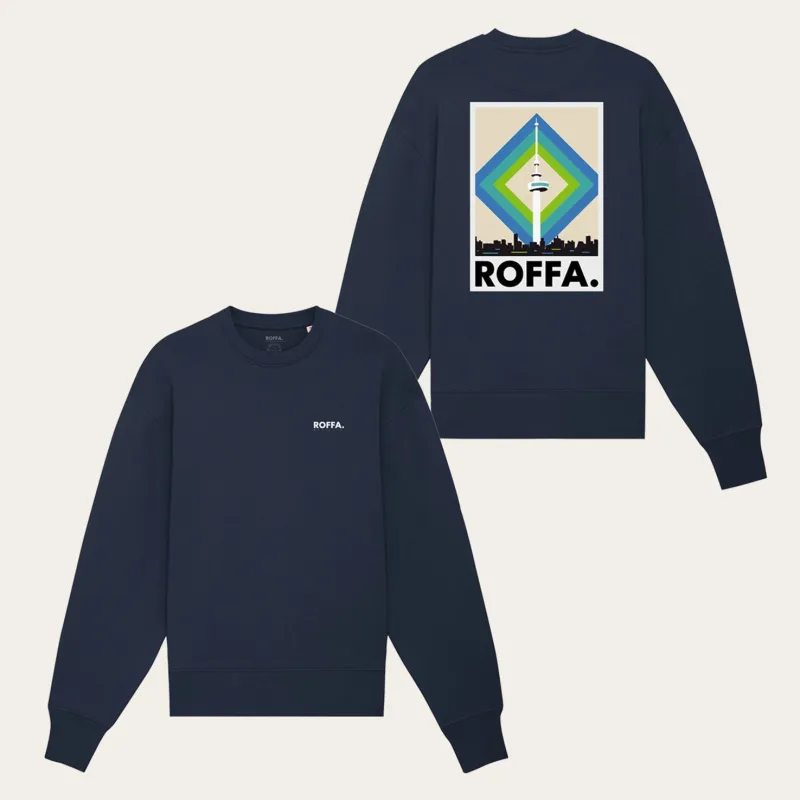 ROFFA. heavy sweater oversized - de Spriet - 100% organisch katoen sold by Rotterdam Brands