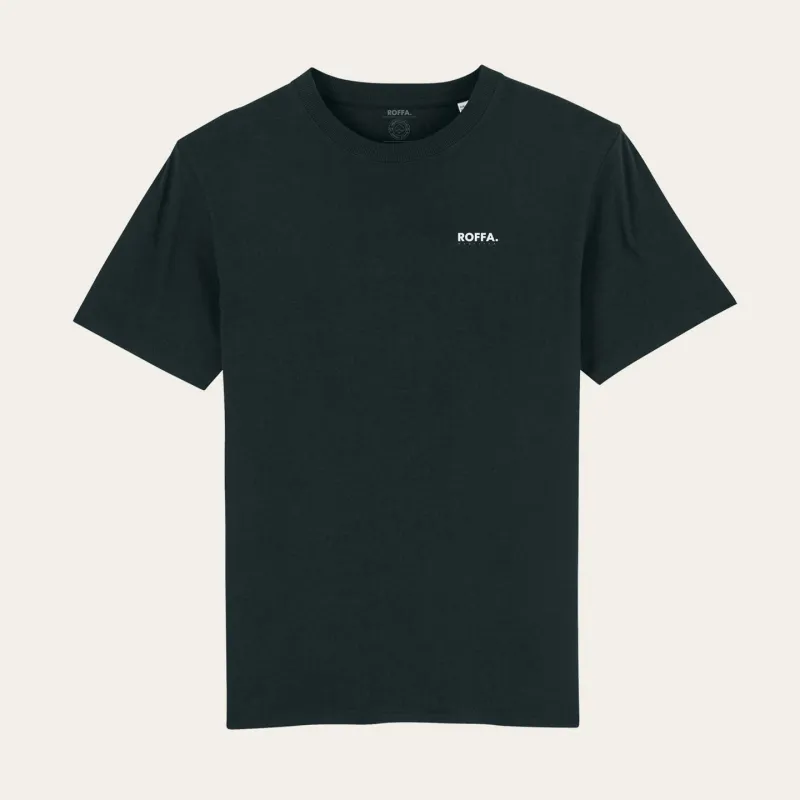 ROFFA. t-shirt regular - 100% organisch katoen - logo links sold by Rotterdam Brands