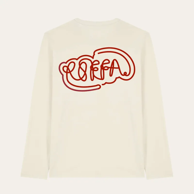 ROFFA. heavy t-shirt long sleeve oversized - One Liner sold by Rotterdam Brands