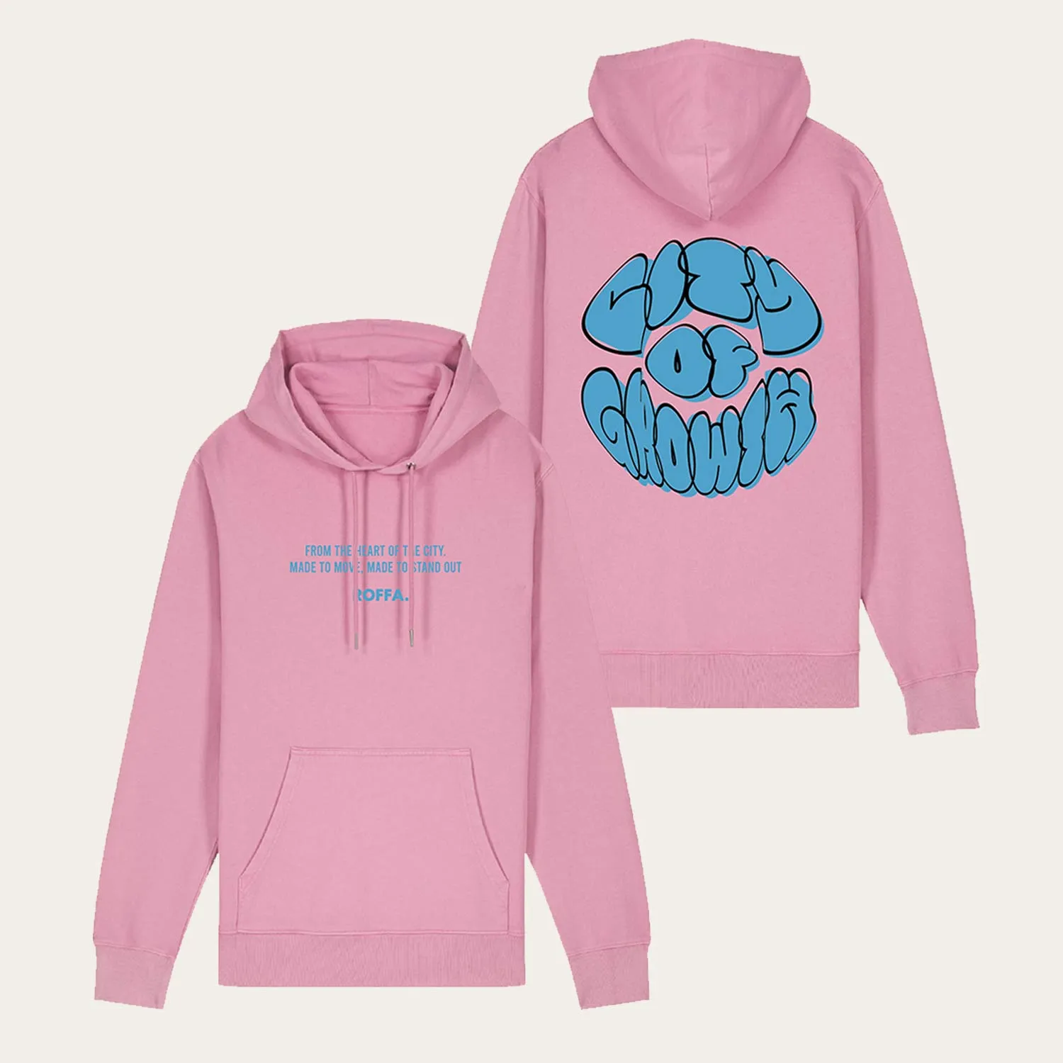 ROFFA. comfort vintage hoodie - From the heart - 100% organisch katoen sold by Rotterdam Brands product image thumbnail 2