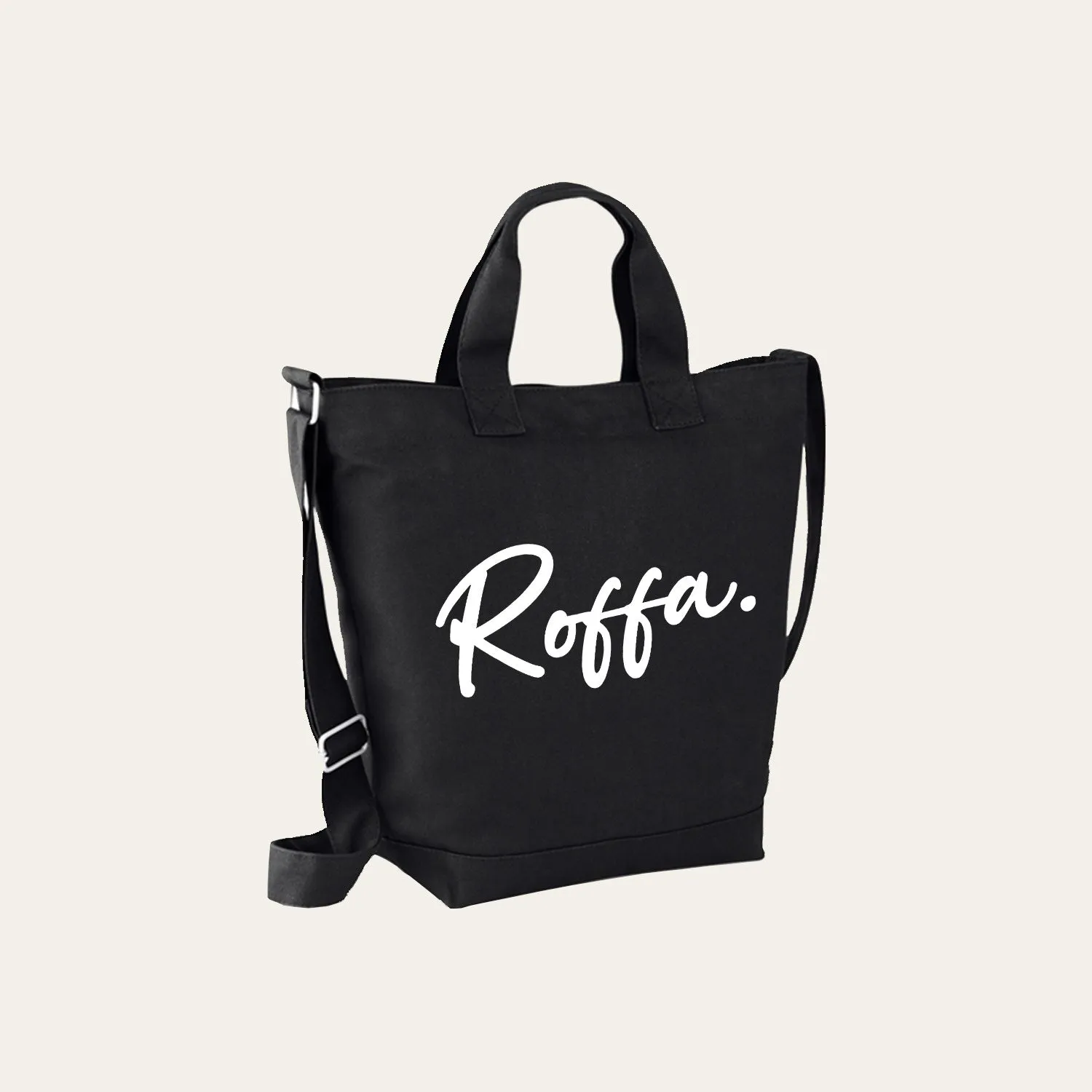 Schouder heavy tote - ROFFA. - 100% katoen sold by Rotterdam Brands