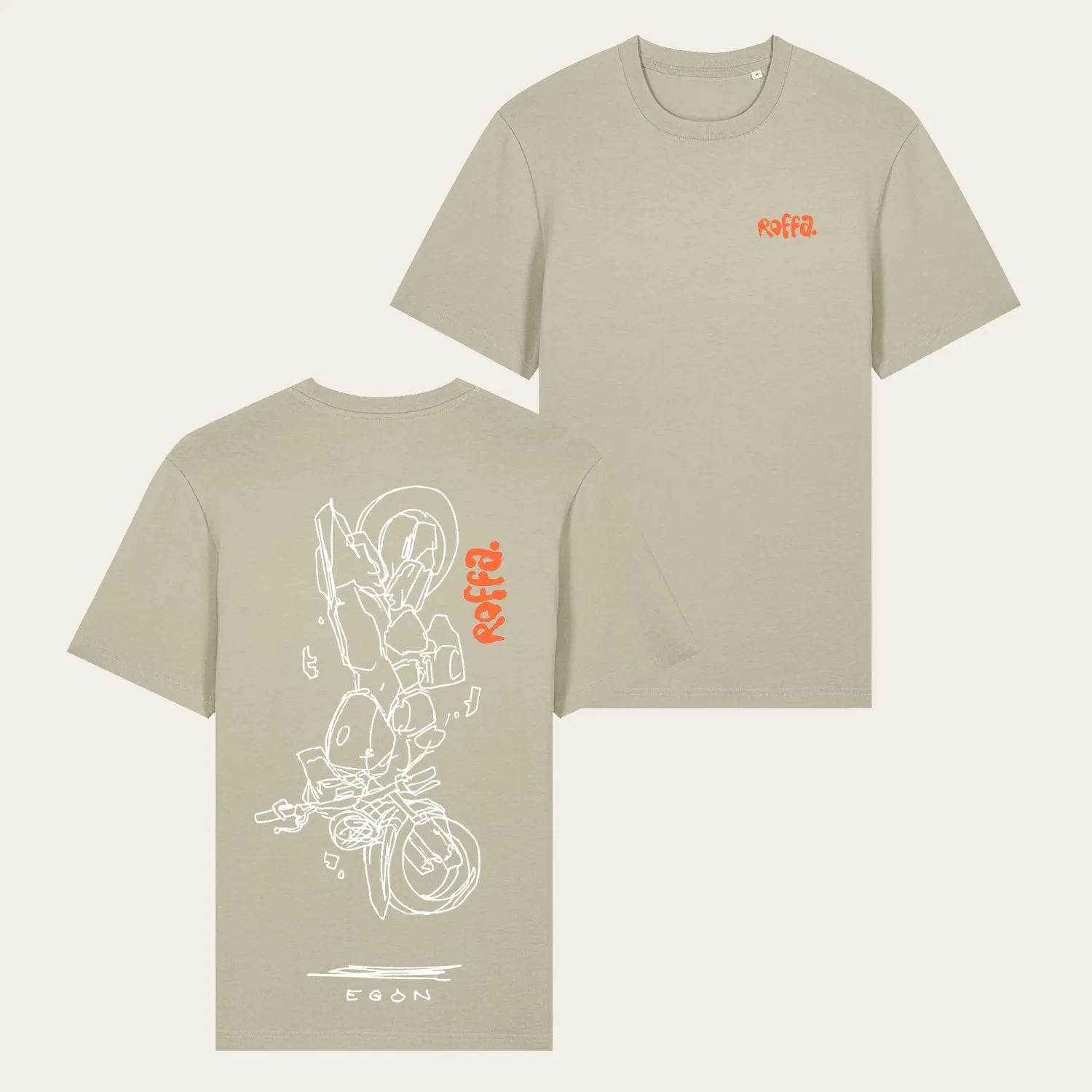 ROFFA. t-shirt comfort - ROFFA. x EGON - 100% organisch katoen sold by Rotterdam Brands
