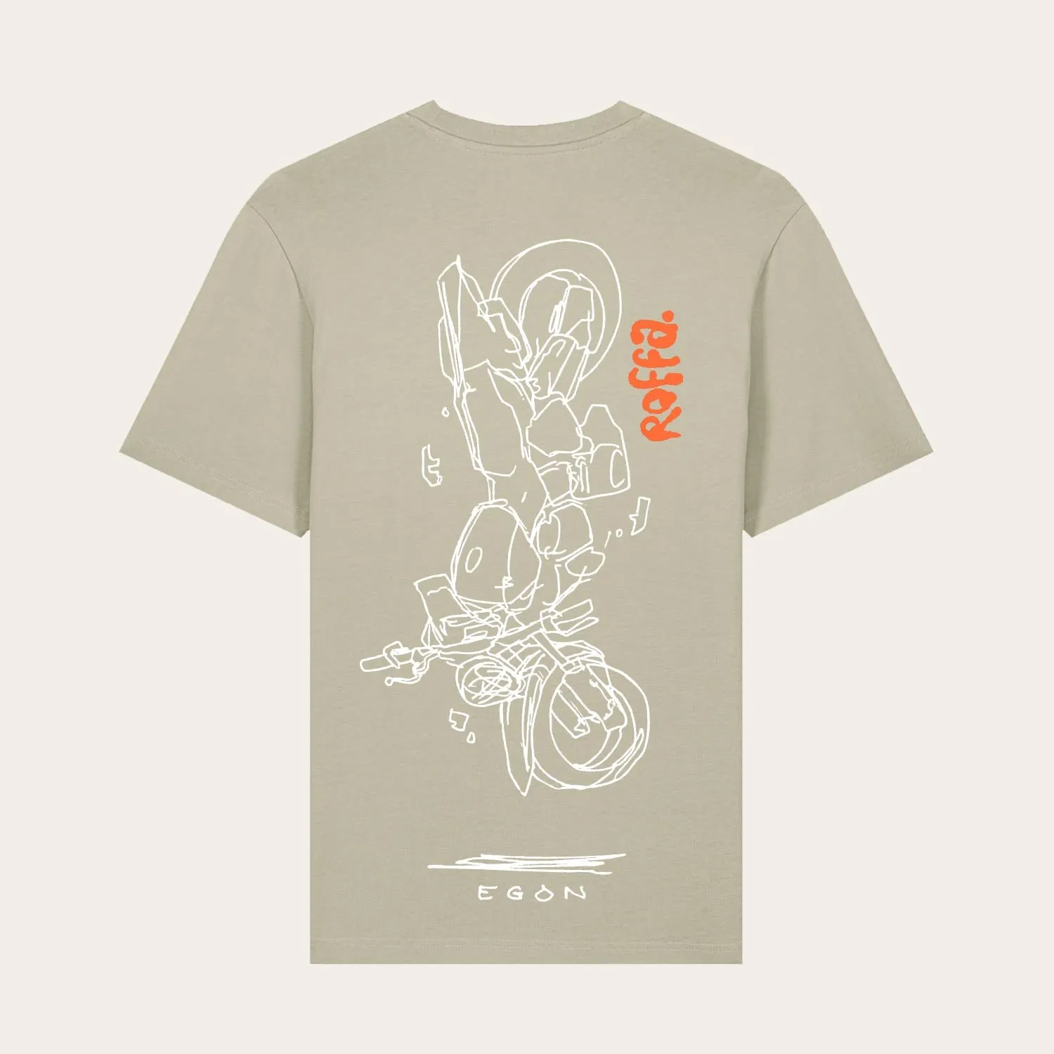ROFFA. t-shirt comfort - ROFFA. x EGON - 100% organisch katoen sold by Rotterdam Brands product image thumbnail 4