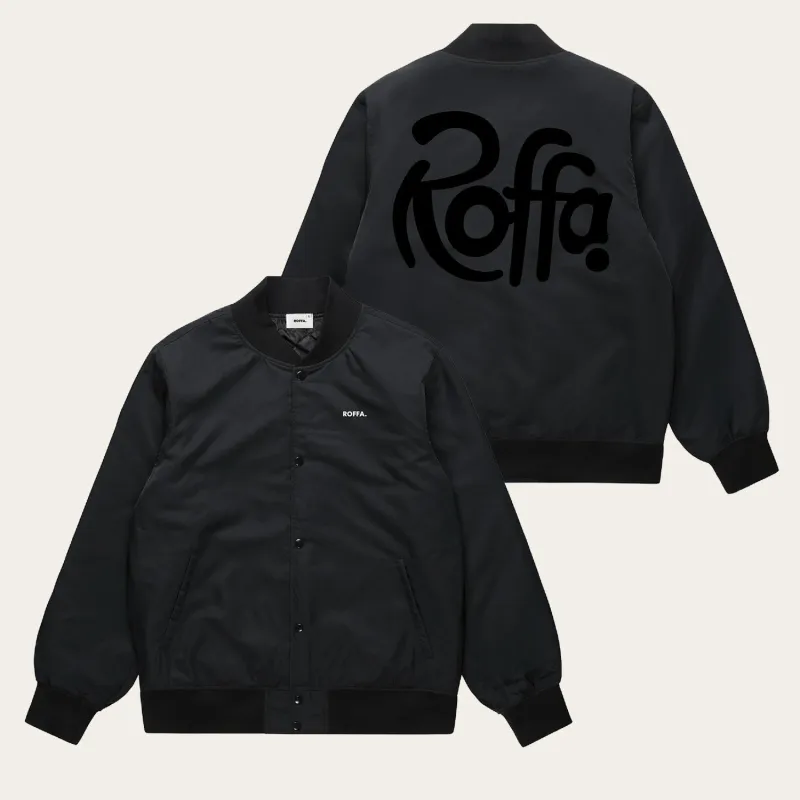 ROFFA. College Bomber - City Black sold by Rotterdam Brands
