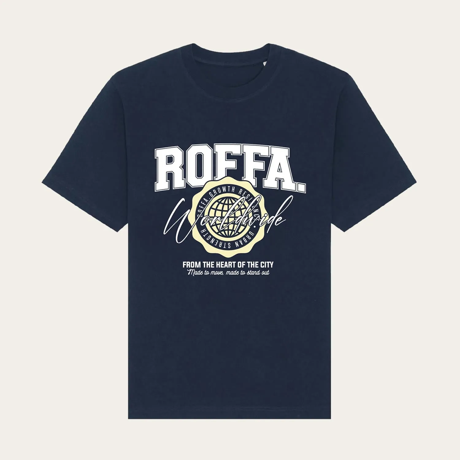 ROFFA. oversized t-shirt - Worldwide Class - 100% organisch katoen sold by Rotterdam Brands product image thumbnail 3