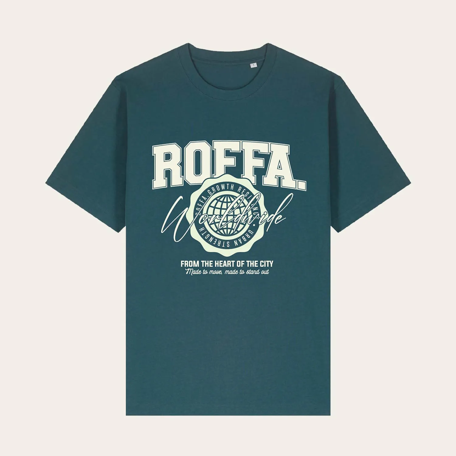 ROFFA. oversized t-shirt - Worldwide Class - 100% organisch katoen sold by Rotterdam Brands product image thumbnail 5