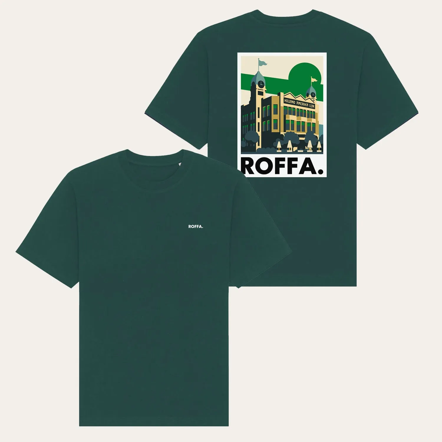 ROFFA. heavy t-shirt oversized - Hotel New York - 100% organisch katoen sold by Rotterdam Brands product image thumbnail 4