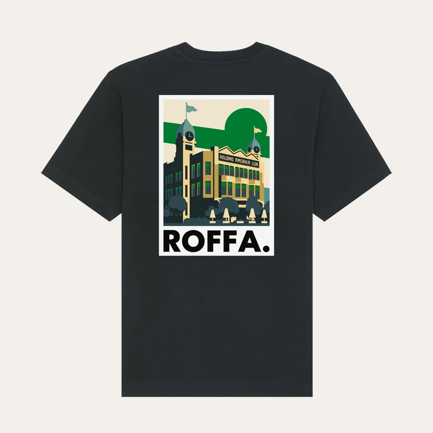 ROFFA. heavy t-shirt oversized - Hotel New York - 100% organisch katoen sold by Rotterdam Brands product image thumbnail 2