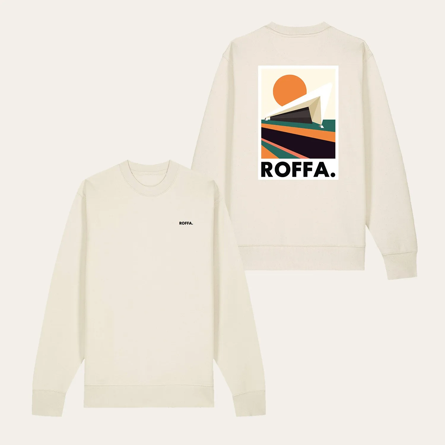 ROFFA. sweater regular - Kapsalon - 100% organisch katoen sold by Rotterdam Brands