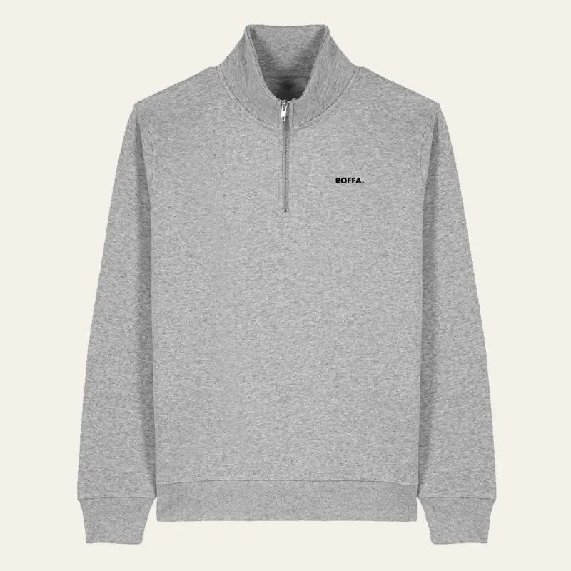 ROFFA. zipped sweater smart sold by Rotterdam Brands