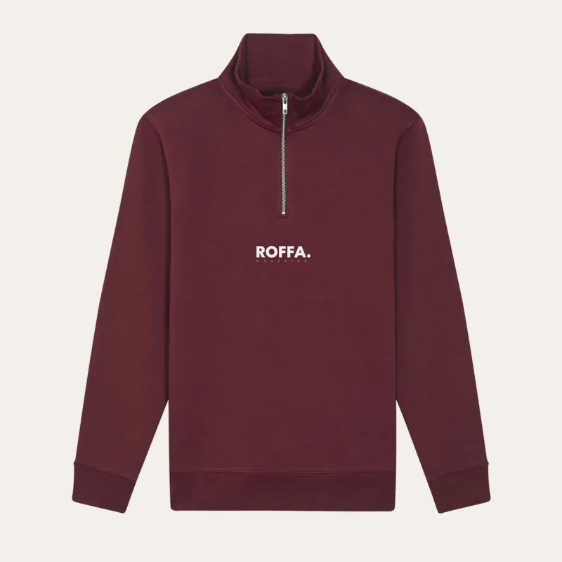 ROFFA. zipped sweater sold by Rotterdam Brands