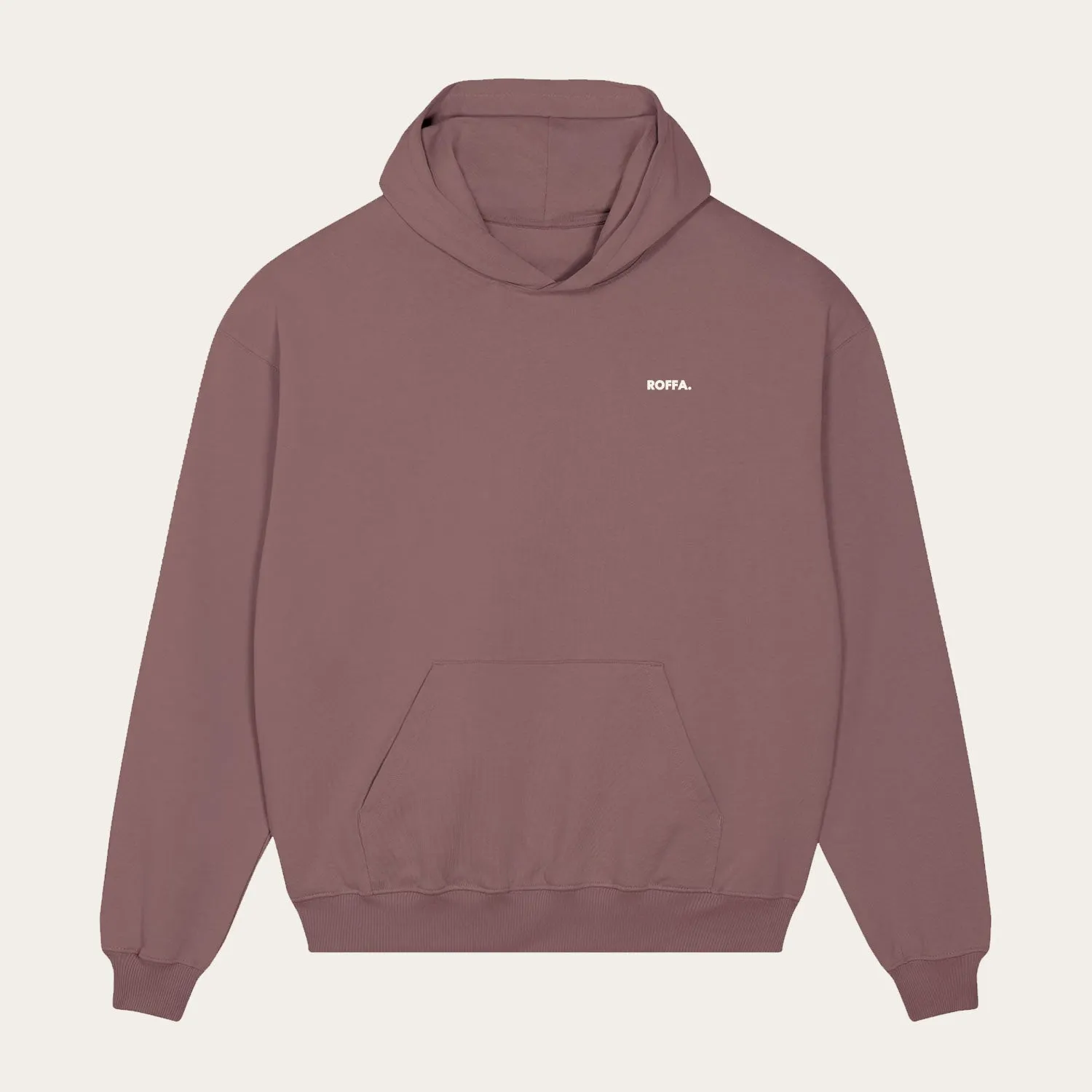 ROFFA. boxy oversized hoodie - Flaming R - 100% organisch katoen sold by Rotterdam Brands product image thumbnail 3