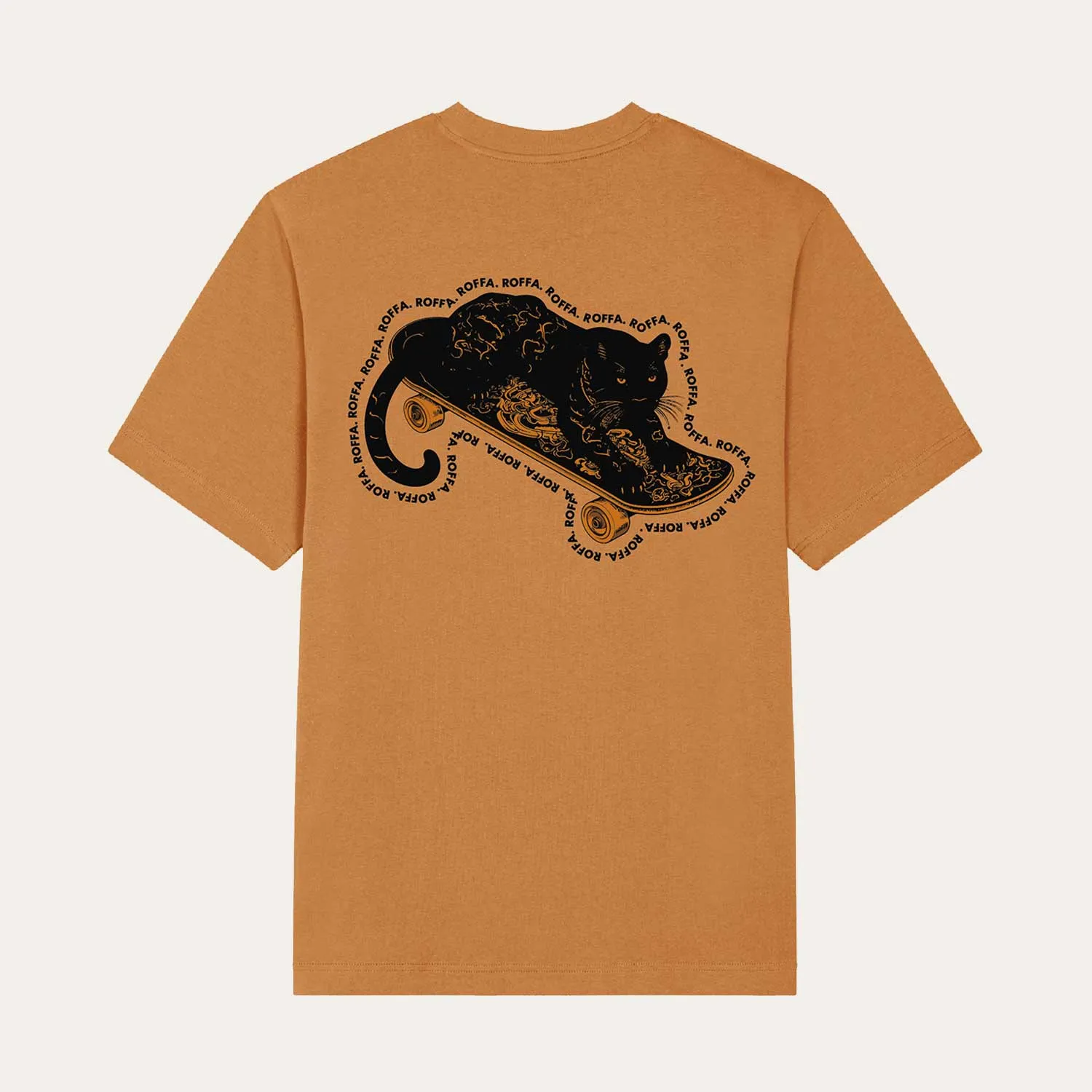ROFFA. oversized t-shirt - Skate panthera - 100% organisch katoen sold by Rotterdam Brands product image thumbnail 2