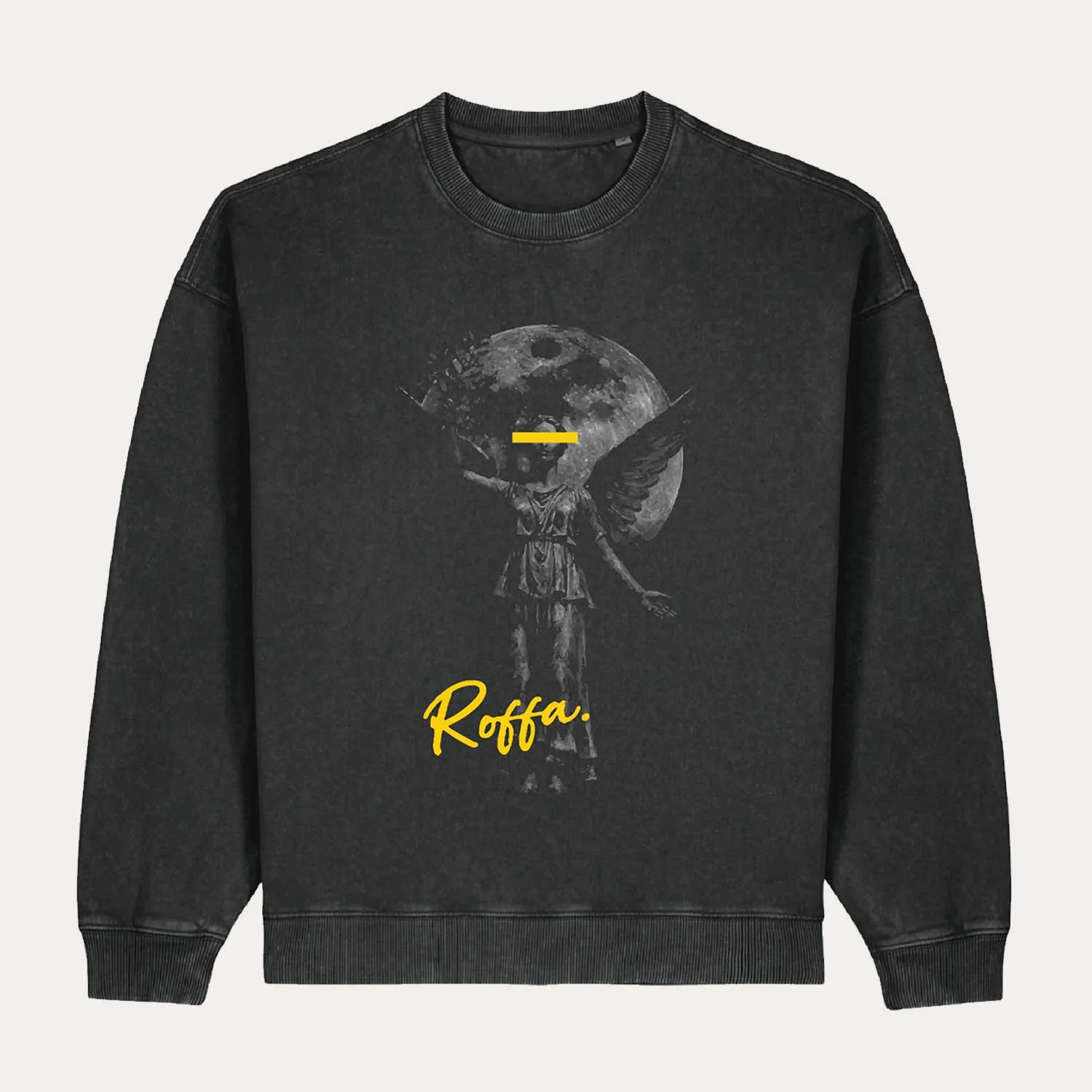 ROFFA. washed sweater oversized - Pleinzicht - 100% organisch katoen sold by Rotterdam Brands