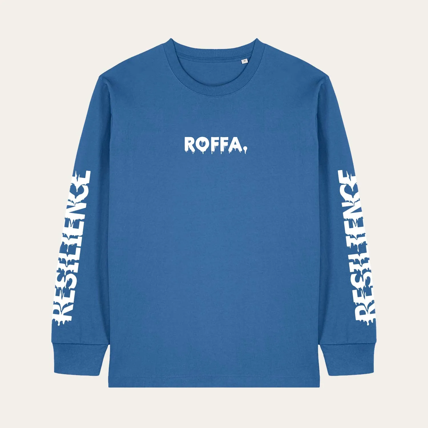 ROFFA. heavy t-shirt long sleeve oversized - Frozen resilience sold by Rotterdam Brands