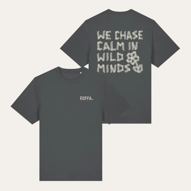 ROFFA. t-shirt comfort - We chase calm - 100% organisch katoen made by Rotterdam Brands