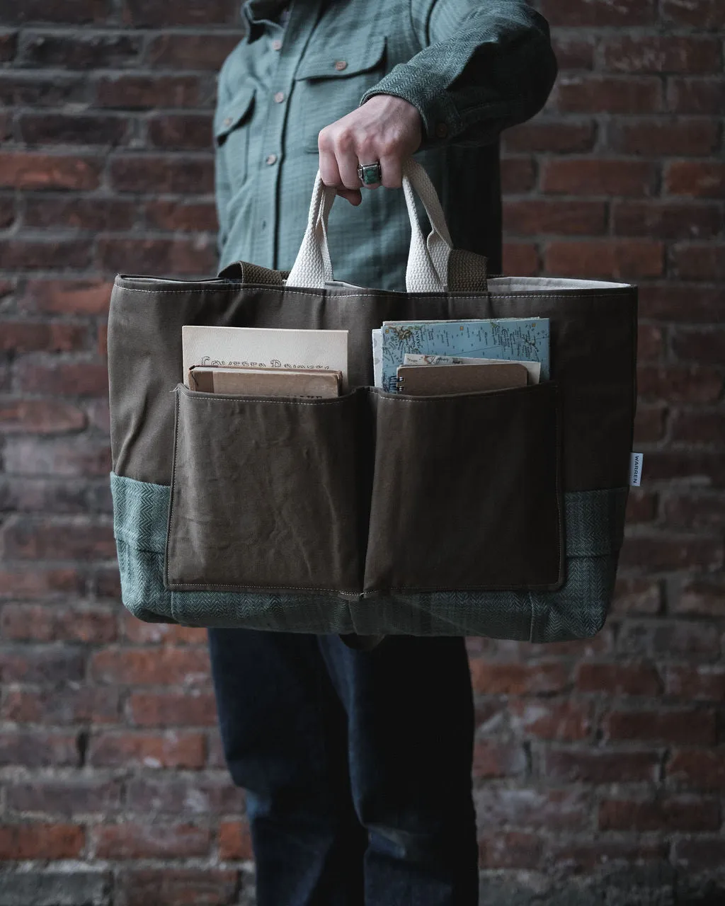 Carryall (Patchwork Tote) sold by Warren product image thumbnail 3