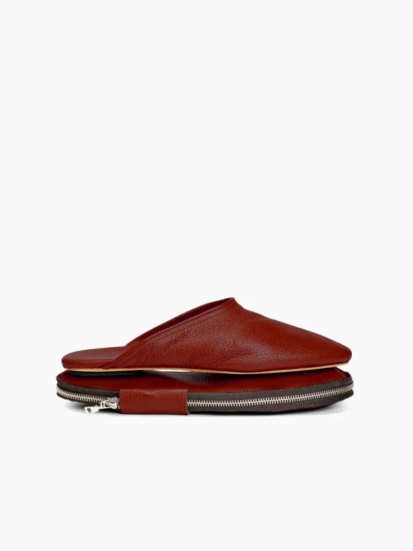 QUEBO Zip-Pouch Slipper sold by Armando Cabral