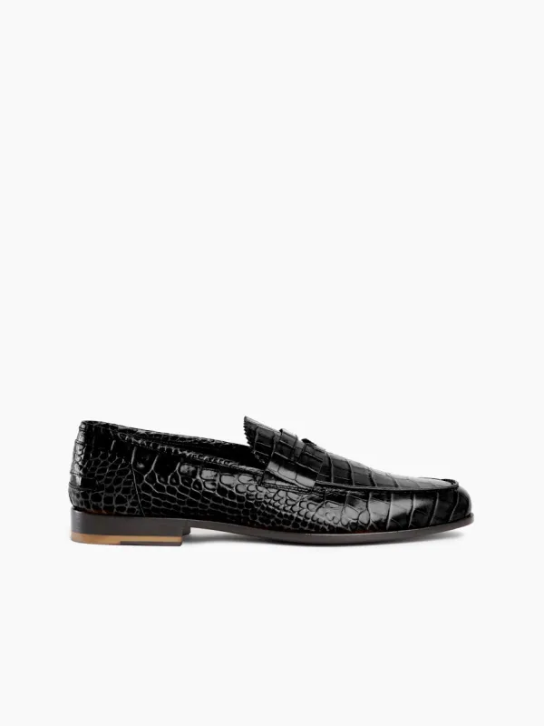 BOLAMA Slip-on Croc Print Loafer sold by Armando Cabral