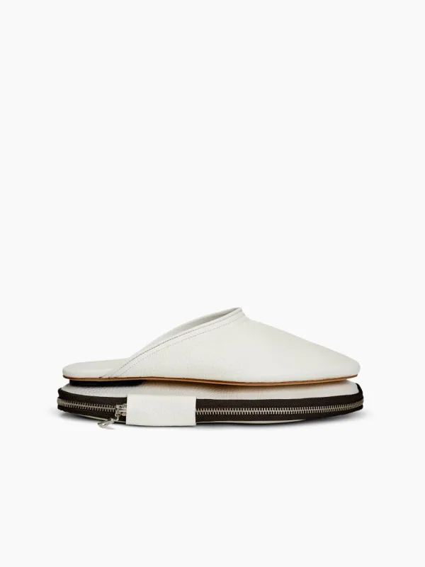 QUEBO Zip-Pouch Slipper sold by Armando Cabral