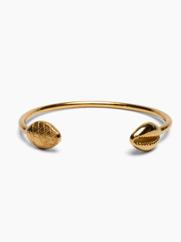 COWRIE Manilla Cuff Bracelet sold by Armando Cabral