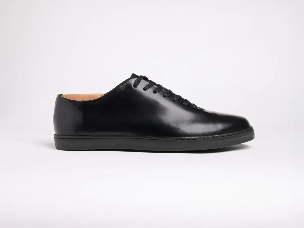 Hanley Sneaker - Horween Shell Cordovan Black sold by GORAL