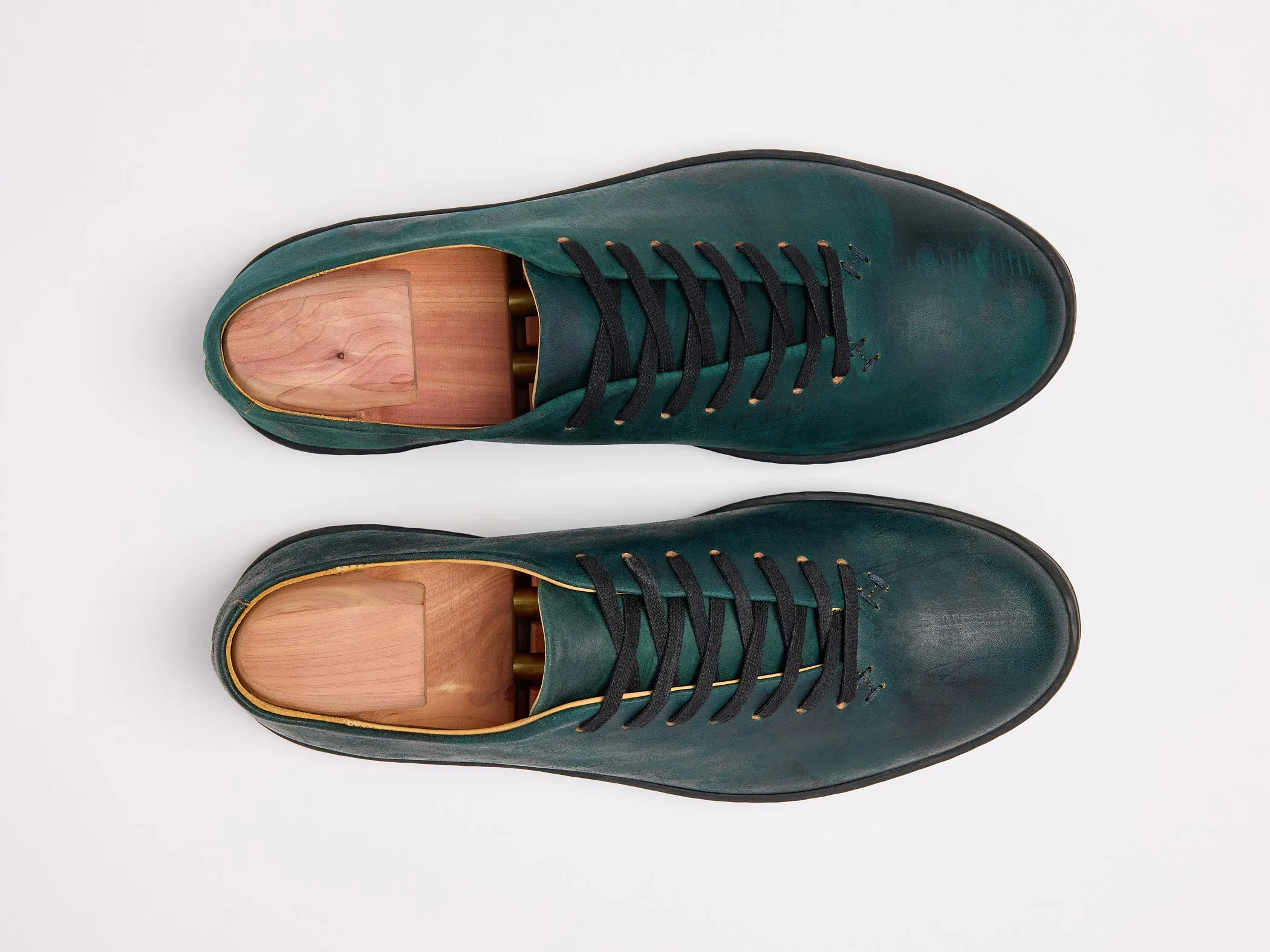 Hanley Sneaker - Horween Shell Cordovan Reverse Black sold by GORAL product image thumbnail 3