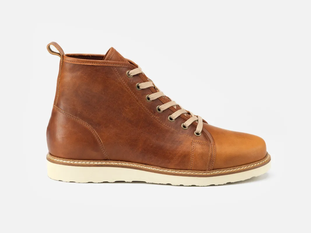 The Whitley Boot - Hunter Light Oak Leather sold by GORAL