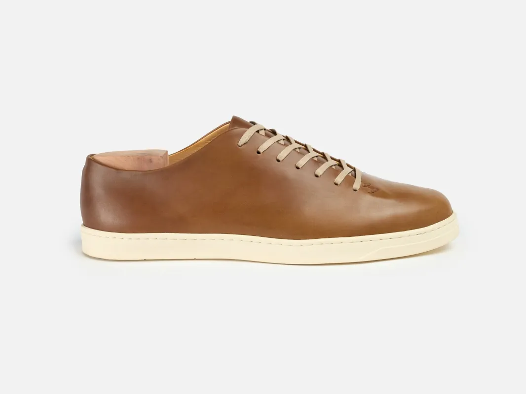 Hanley Sneaker - Horween Shell Cordovan Bourbon sold by GORAL
