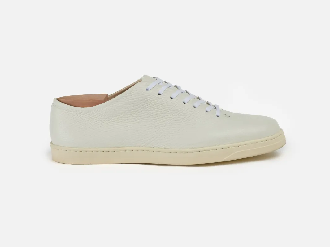 Huxley Sneaker - Deerskin White sold by GORAL