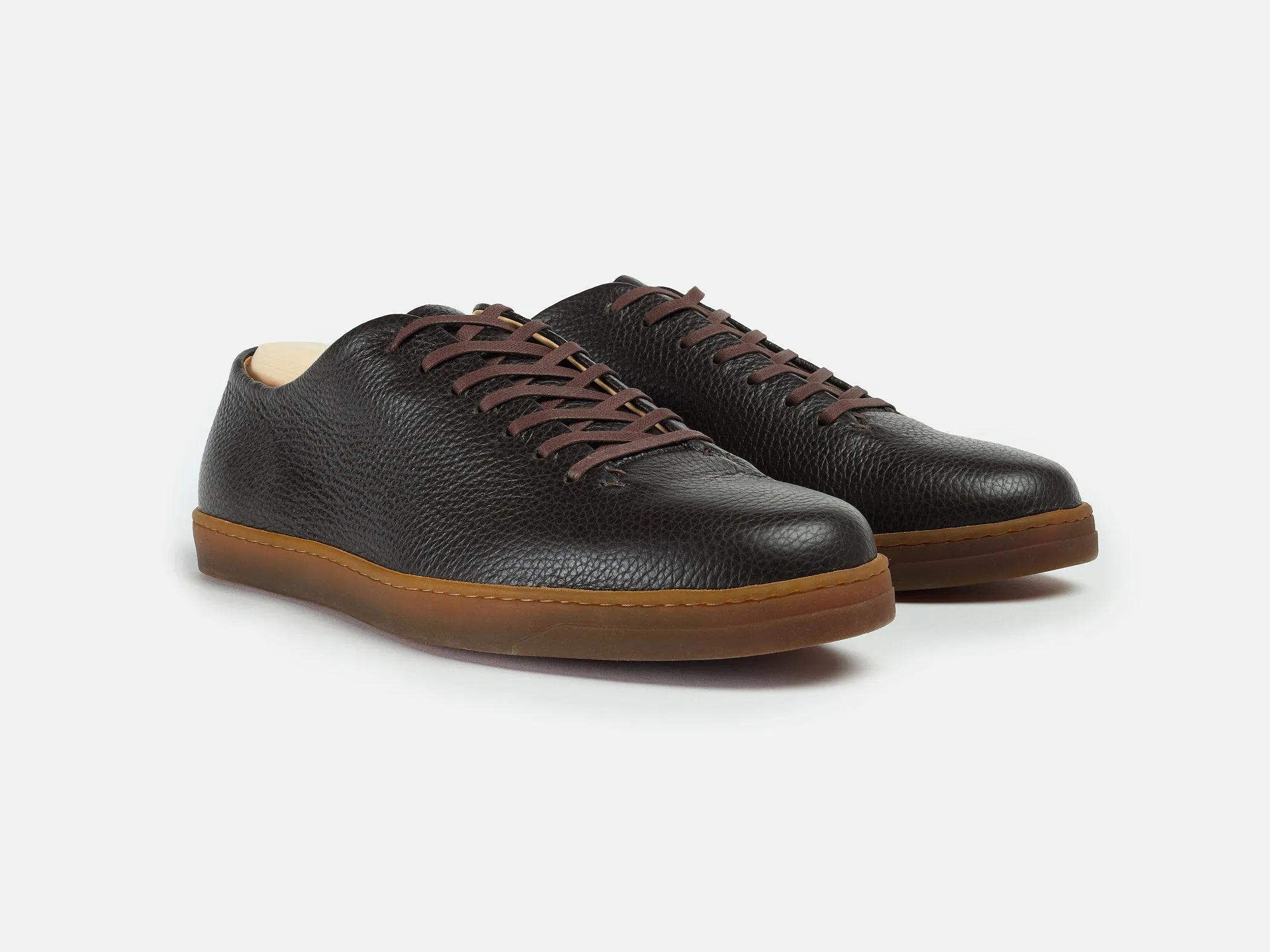 Huxley Sneaker - Deerskin Chocolate sold by GORAL product image thumbnail 2